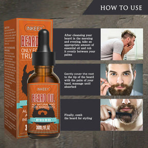 Beard Oil For MEN Hair Growth Oil Serum Mustache Grooming Growing Moisturizer US - Get Me Products