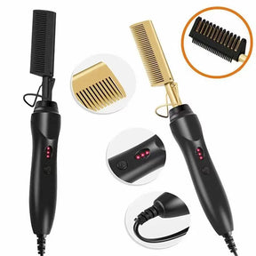 Best Selling Bling Fashion Rhinestone 450 Degree Professional Electric Hot Comb - Get Me Products