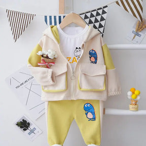 Boys Clothes Suits  Autumn Kids Cartoon Pattern Outfits for - Get Me Products