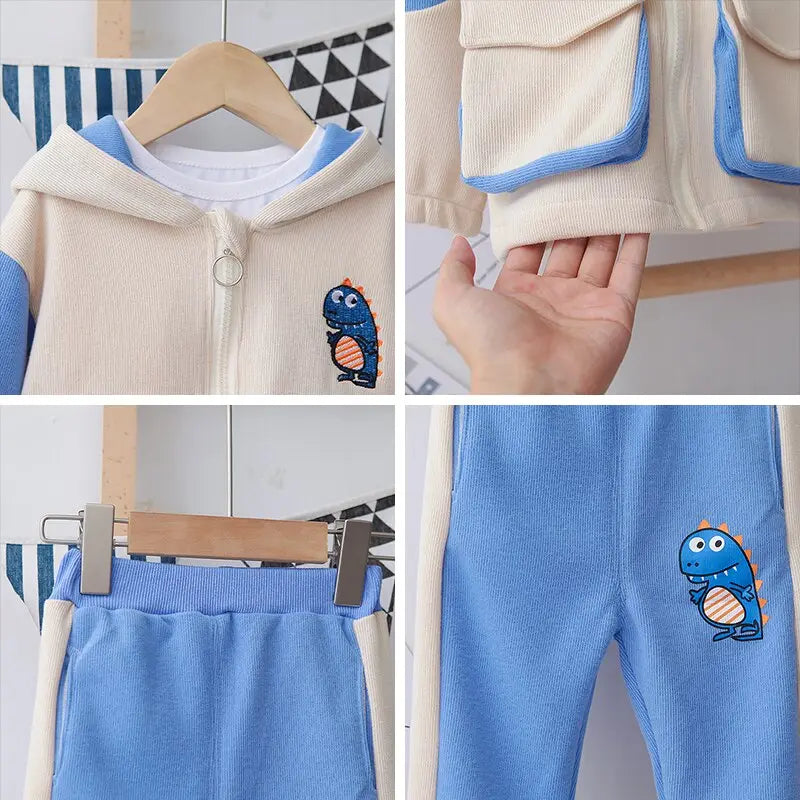Boys Clothes Suits  Autumn Kids Cartoon Pattern Outfits for - Get Me Products