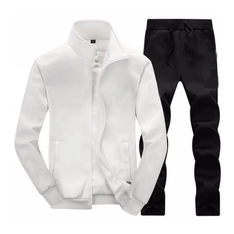 Brand Blank Customized logo men's sport tracksuits Training  jogging wear two piece set track suit plain sweatsuit for men - Get Me Products