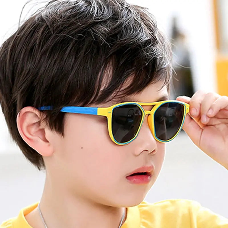 Brand Designer  Fashionable Children Eyewear Boys and Girls Sun Shades Kids Sunglasses S8172 - Get Me Products