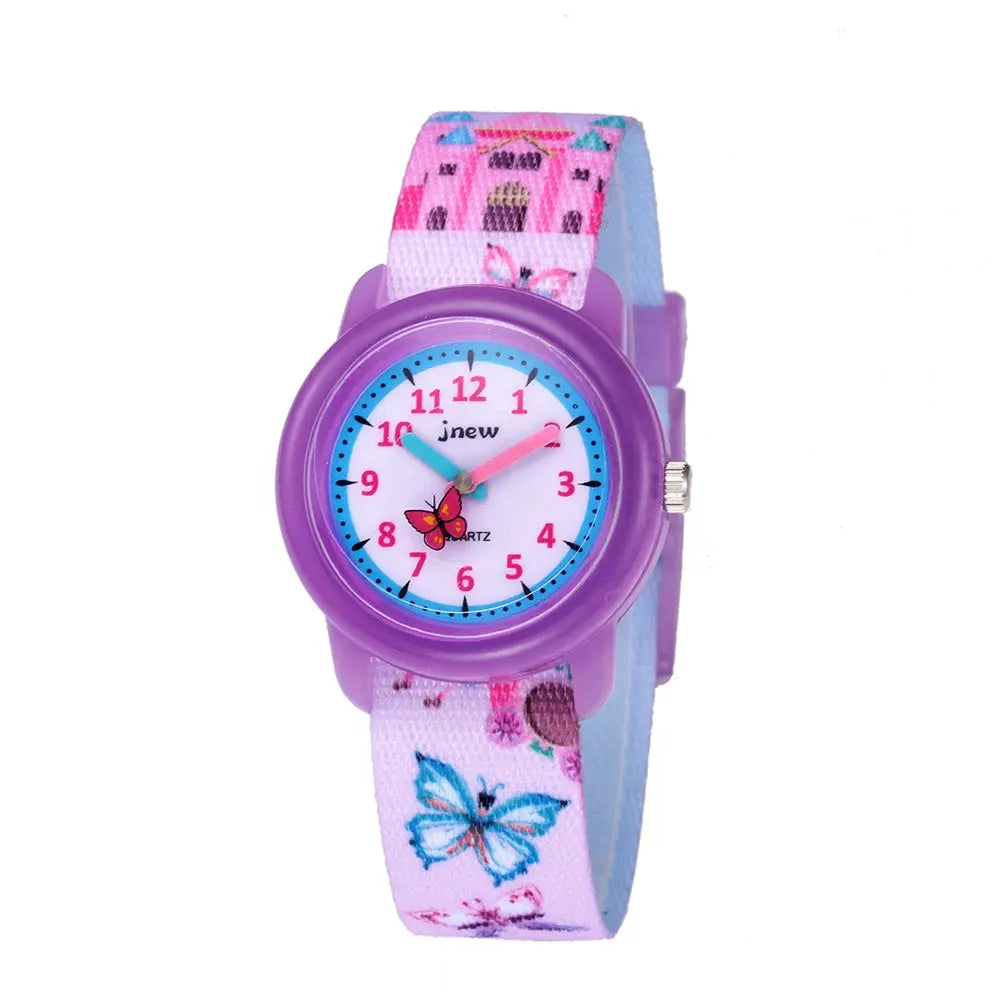 Cheap Waterproof Acrylic Glass Hand kids best Sports Watches For Girl - Get Me Products