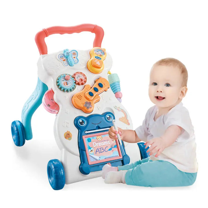 Children's Educational Toys Multi-functional Musical Walker Trolley Anti-rollover getmeproducts.co.uk