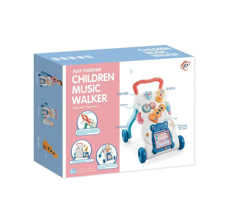 Children's Educational Toys Multi-functional Musical Walker Trolley Anti-rollover - Get Me Products