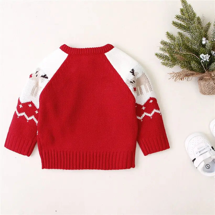 Christmas Deer Knitted Sweater | Children's Sweater - Get Me Products