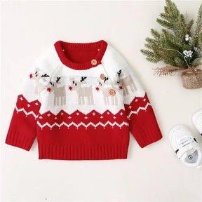 Christmas Deer Knitted Sweater | Children's Sweater - Get Me Products