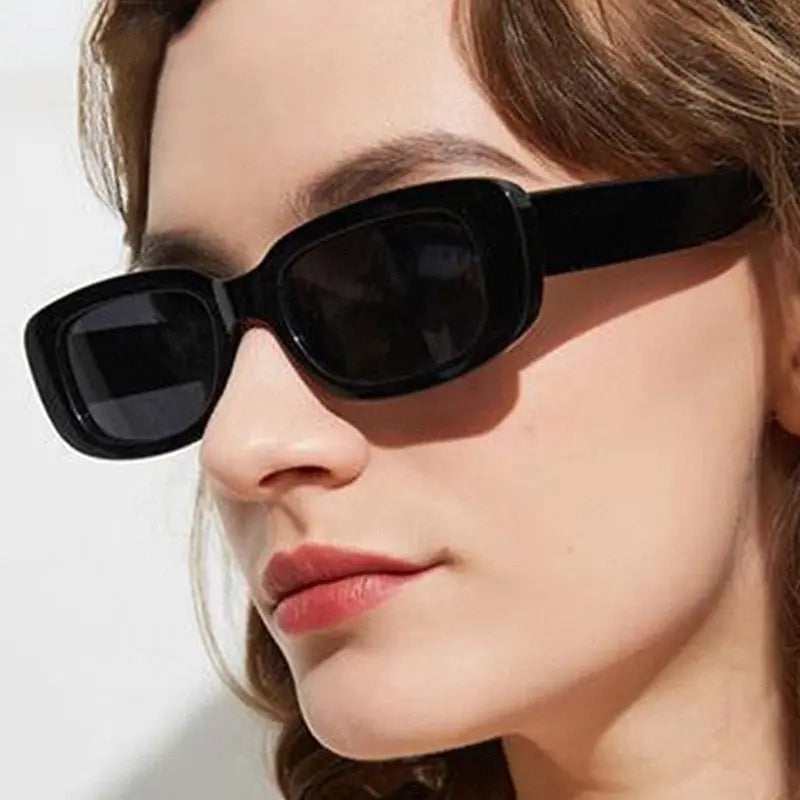 Classic Retro Square Sunglasses Women Brand Vintage Travel Small Rectangle Sun Glasses For Female Oculos Lunette De Soleil Femm - Get Me Products