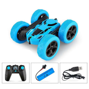 Control Off Road Double Sided 360 Degree Flip Stunt Tumbler Charging Racing Car - Get Me Products