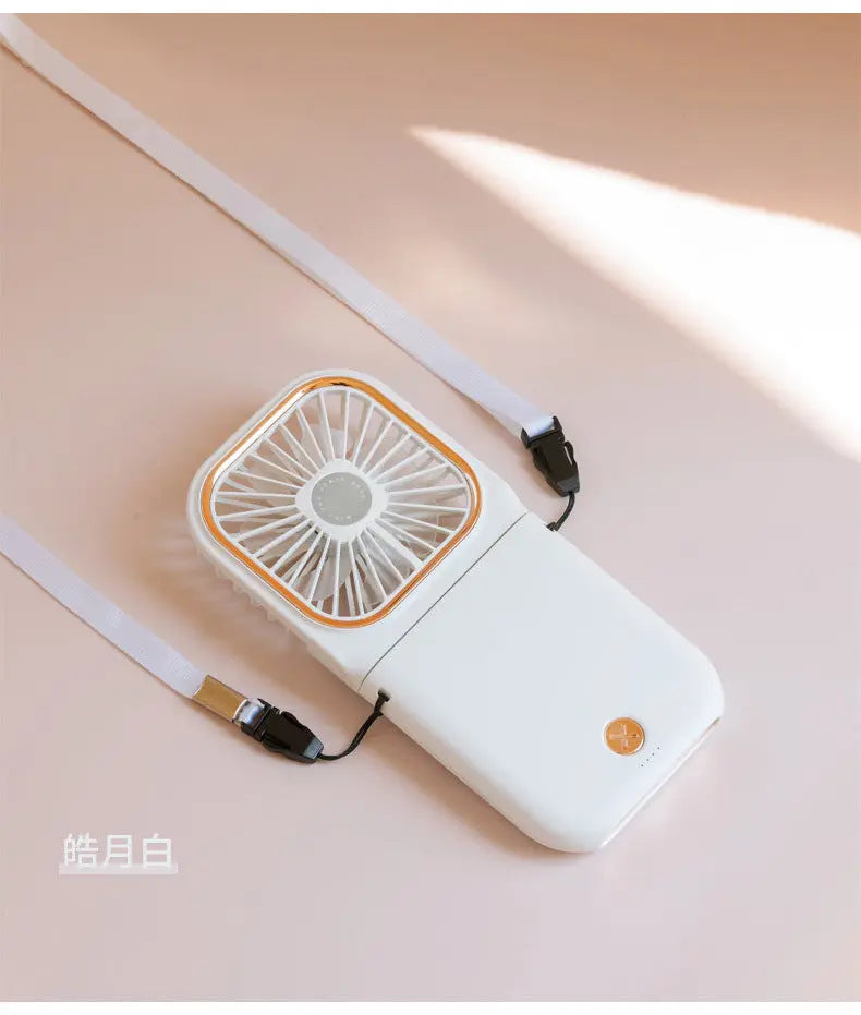Mini Handheld Fan, Portable USB Fan with Rechargeable Power Bank Function Personal Electric Fan - Get Me Products
