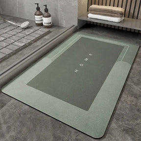 Cushion Bathroom Sliding Door Floor Bathroom Foot Mat - Get Me Products