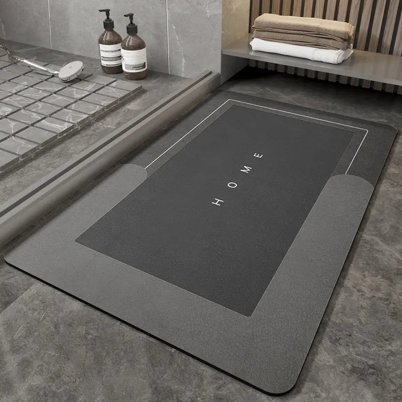 Cushion Bathroom Sliding Door Floor Bathroom Foot Mat - Get Me Products