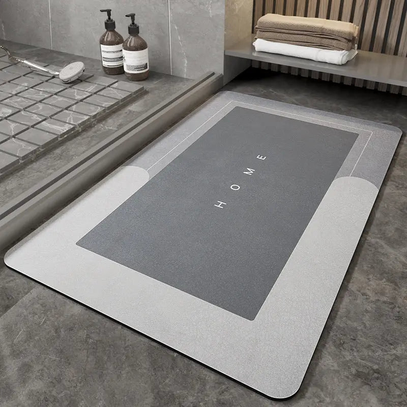 Cushion Bathroom Sliding Door Floor Bathroom Foot Mat - Get Me Products