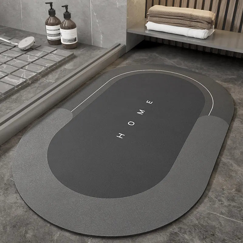 Cushion Bathroom Sliding Door Floor Bathroom Foot Mat - Get Me Products