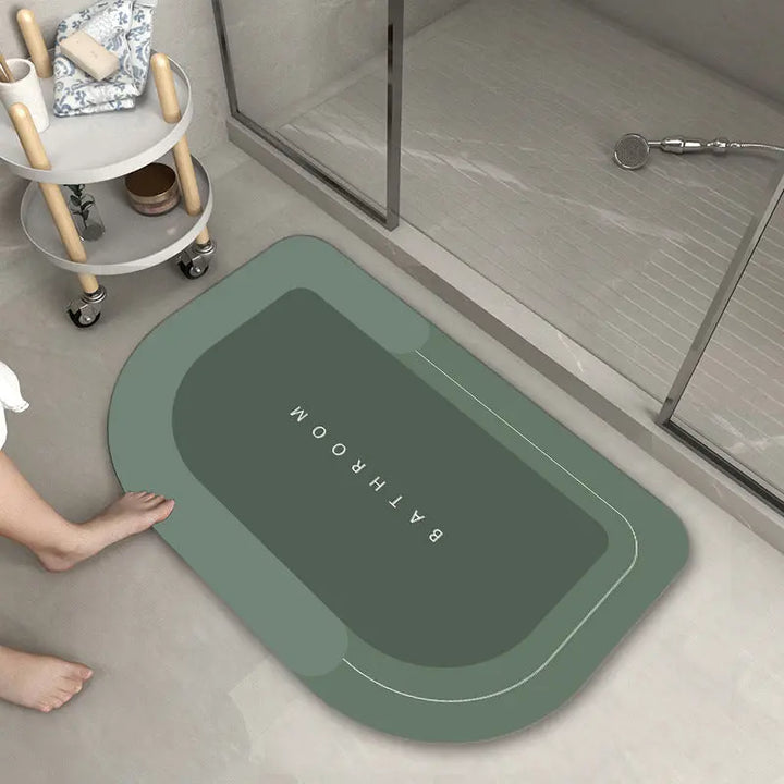 Cushion Bathroom Sliding Door Floor Bathroom Foot Mat - Get Me Products