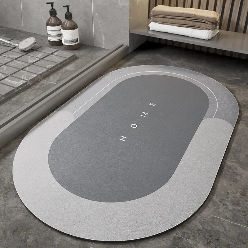 Cushion Bathroom Sliding Door Floor Bathroom Foot Mat - Get Me Products