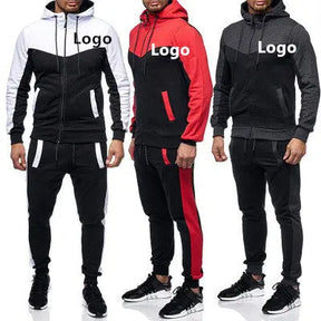 Custom Wholesale Plain Workout Crew Neck Sweat Suit High Quality Tracksuit Streetwear Mens Sweatsuit - Get Me Products