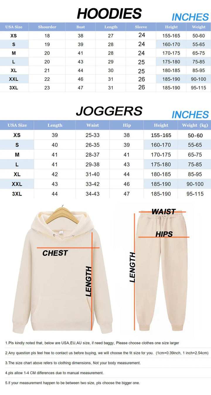 Custom logo usa Mens 100% cotton blank plain hoodies vendor Joggers And Hoodies Set embroidery unisex men stacked Sweatsuit sets GetMeProducts