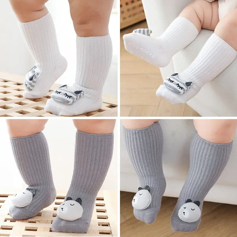 Cute Cartoon Animal Baby Socks for Boy Girl Winter Autumn Soft Cotton - Get Me Products