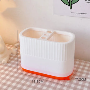 Cute Now Double-cell Plastic Student Desktop Storage - Get Me Products