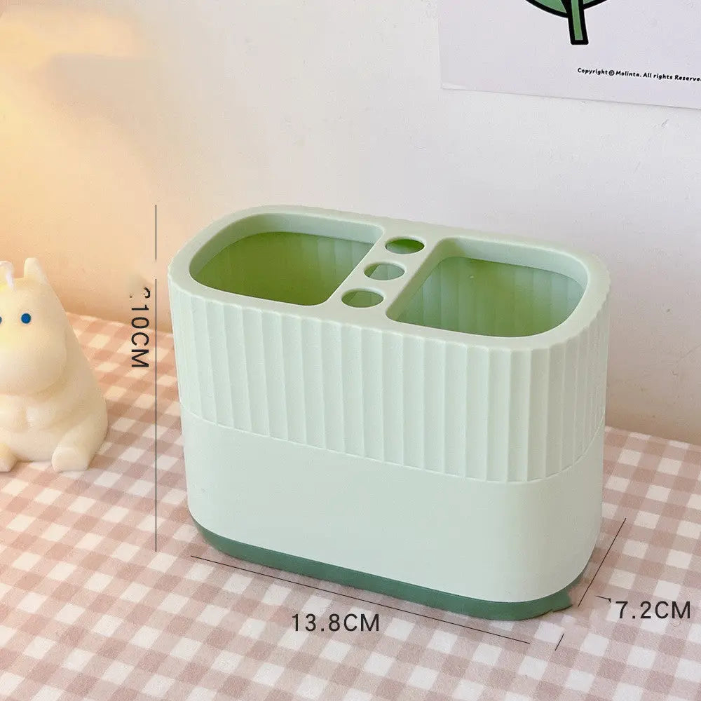 Cute Now Double-cell Plastic Student Desktop Storage GetMeProducts
