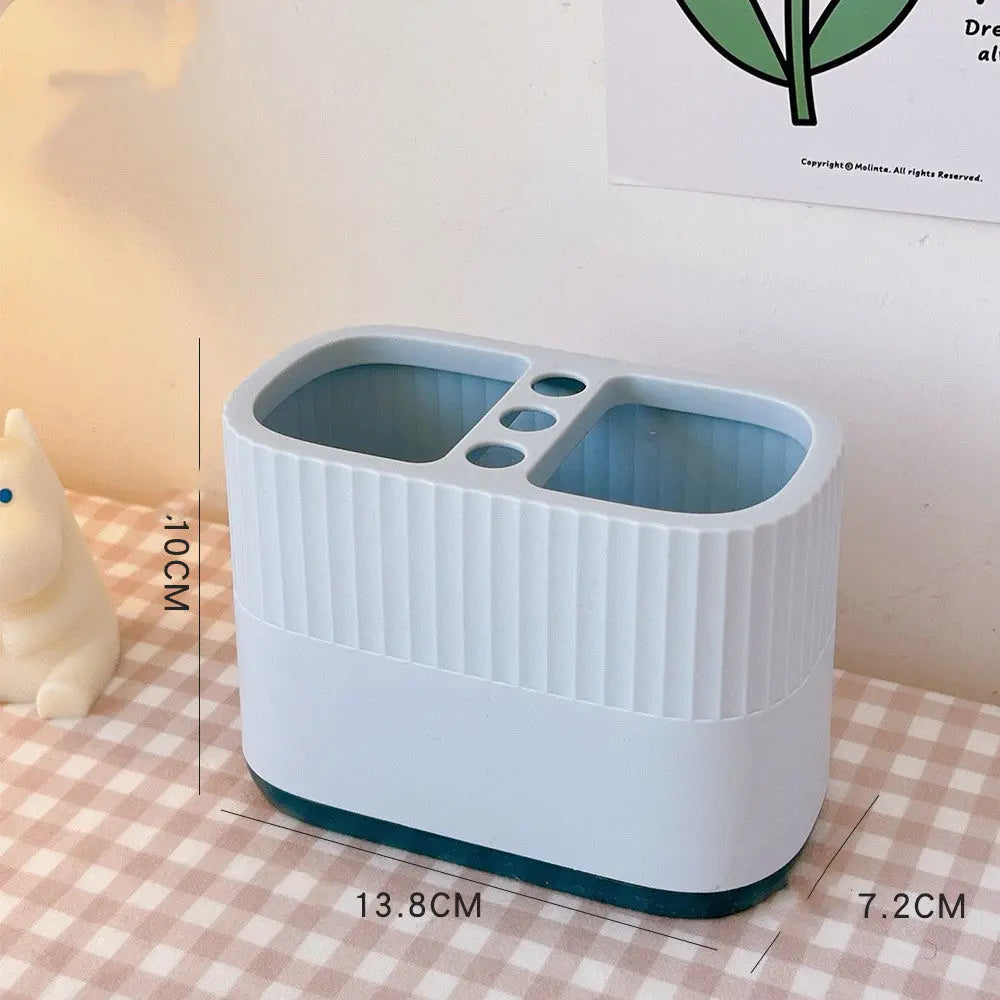 Cute Now Double-cell Plastic Student Desktop Storage - Get Me Products
