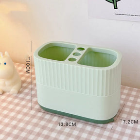 Cute Now Double-cell Plastic Student Desktop Storage - Get Me Products