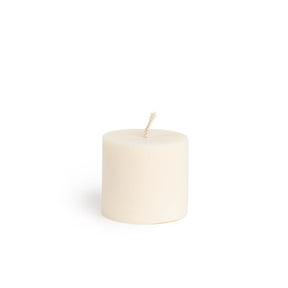 Cylinder shape rapeseed wax pillar candle - Get Me Products