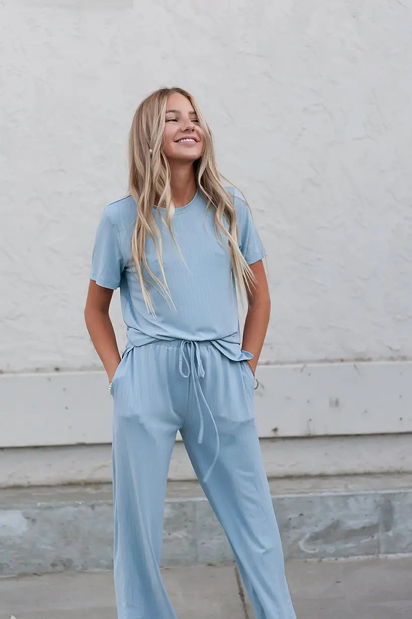 DT Emma two-piece set in Baby Blue - Get Me Products