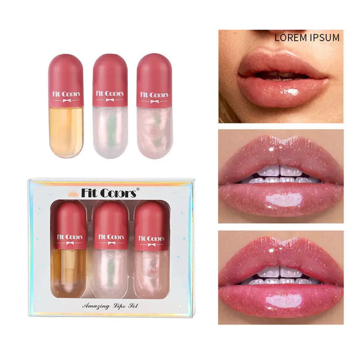 Day Night Instant Volume Lip Plumper Oil Clear Lasting Nourishing Repairing Reduce Lip Fine Line Care Lip Beauty Cosmetic - Get Me Products