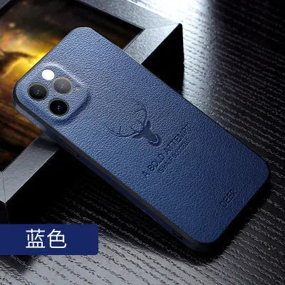 Deer pendant leather wallet chain lanyard soft phone case for iphone 12 pro max - Get Me Products
