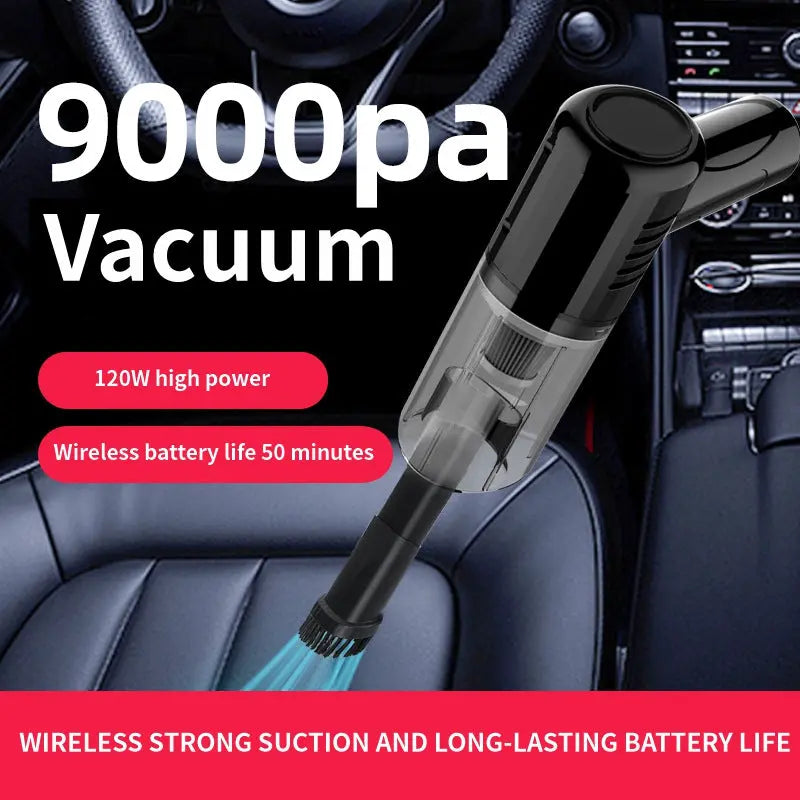 Dogs And Cats Pet Hair Suction Dry And Wet Dual-use Car Handheld Small Vacuum Cleaner Pet Hair Removal Supplies - Get Me Products