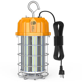 ETL Industry-graded Damp Location 120v LED Drop Light LED work light 150watt LED temporary lighting jobsite - Get Me Products