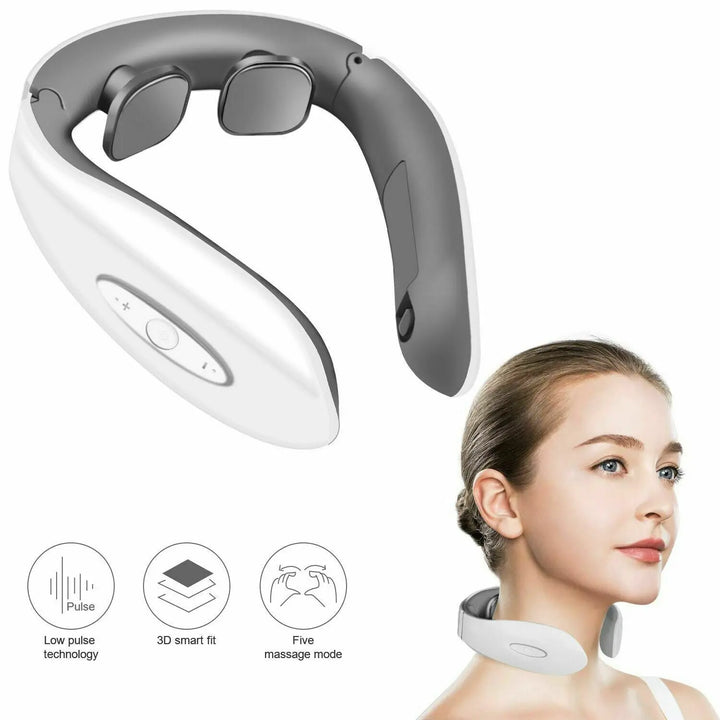 Electric Cervical Neck Pulse Massager Body Shoulder Muscle Relax Relieve Pain - Get Me Products