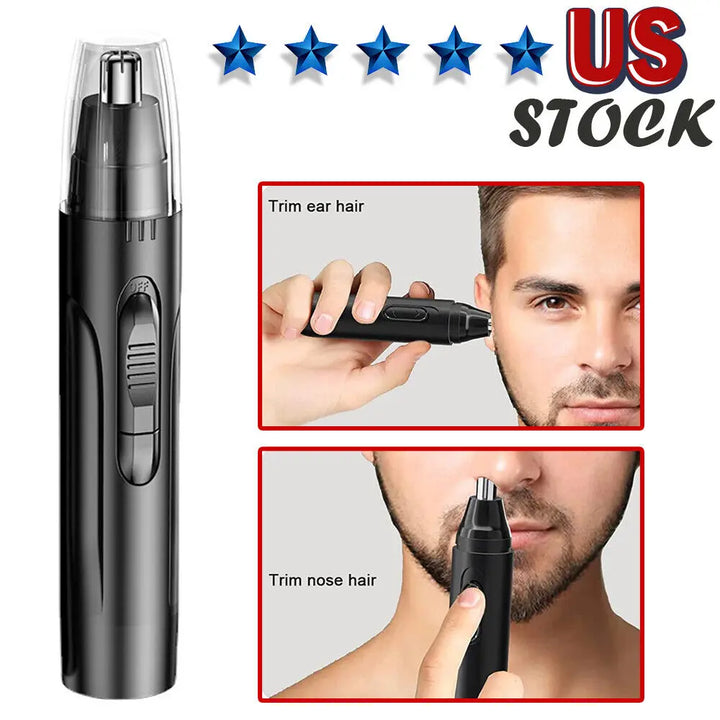Electric Nose Ear Hair Trimmer Eyebrow Shaver Nose Hair Clipper Groomer For MEN - Get Me Products