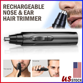 Electric Nose Ear Hair Trimmer Eyebrow Shaver Nose Hair Clipper Groomer For MEN - Get Me Products