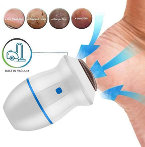 Electric Vacuum Foot Grinder File Machine Exfoliate Dead Skin Callus Remover Heel Removal Scraper Vacuums Grinding Head heel - Get Me Products