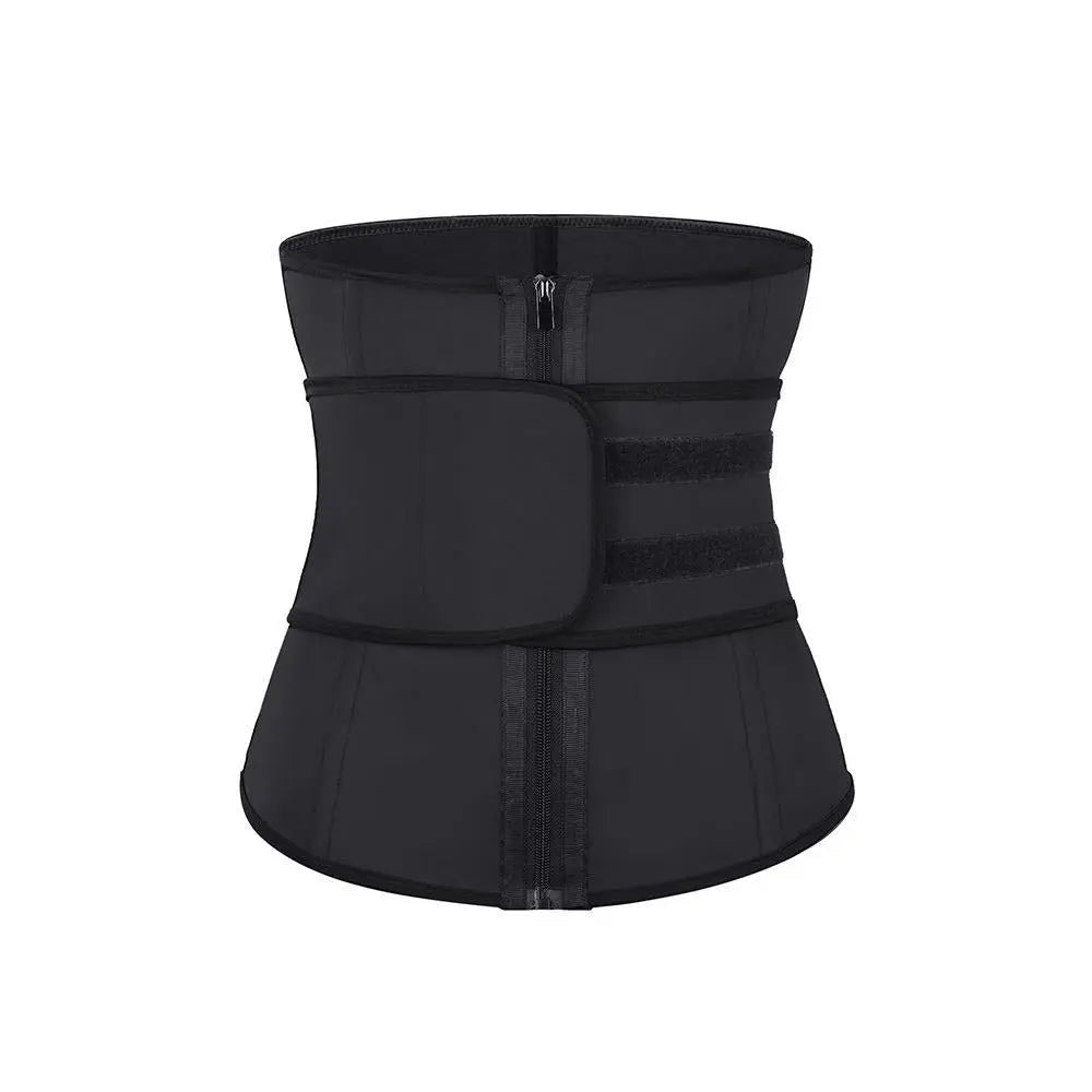 Free Sample Custom Logo Double Compression Plus Size Woman Waist Shaper 100% Latex Waist Trainer Corset - Get Me Products