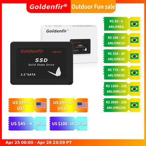 Goldenfir Ssd 120gb 128gb Sataiii Ssd 240gb 256gb Hd 1tb 360gb 512gb - Get Me Products