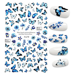 The New 3D Nail Sticker Cool English Letter stickers for nail  Foil Love Heart Design Nails Accessories Fashion Manicure Sticker - Get Me Products