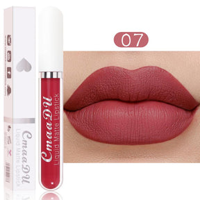 CmaaDu 18 Colors Long Lasting Lip Gloss Matte Velvet Liquid Lipstick Waterproof Moisturizing Lip Makeup Cosmetic TSLM1 - Get Me Products