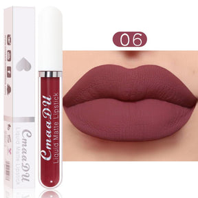 CmaaDu 18 Colors Long Lasting Lip Gloss Matte Velvet Liquid Lipstick Waterproof Moisturizing Lip Makeup Cosmetic TSLM1 - Get Me Products