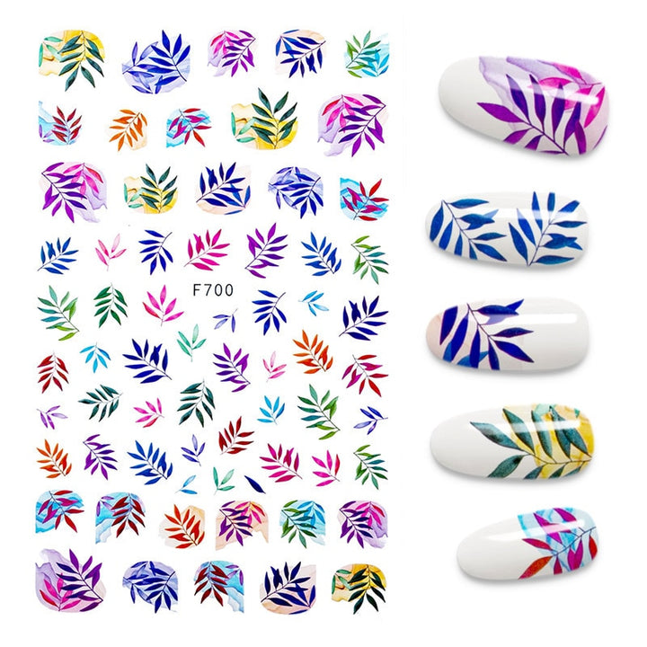 The New 3D Nail Sticker Cool English Letter stickers for nail  Foil Love Heart Design Nails Accessories Fashion Manicure Sticker Get Me Products