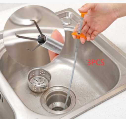 Hand Pinch Pipe Unblocker Four Claw Retriever - Get Me Products