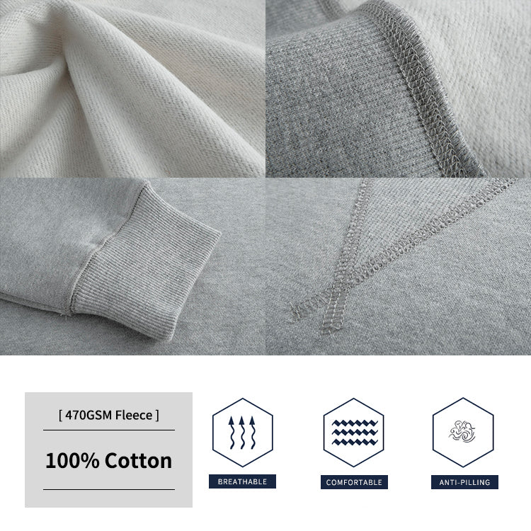 YLS Wholesale 470GSM Thick 100 Cotton Soft Sweatsuit Men Blank Plain Color Private Label Custom Jogging Sweat Suits - Get Me Products