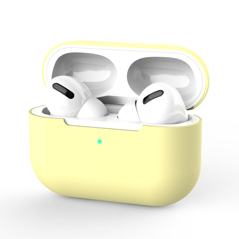 Silicone Cover Case For apple Airpods Pro Case sticker Bluetooth Case for airpod 3 For Air Pods Pro Earphone Accessories skin - Get Me Products