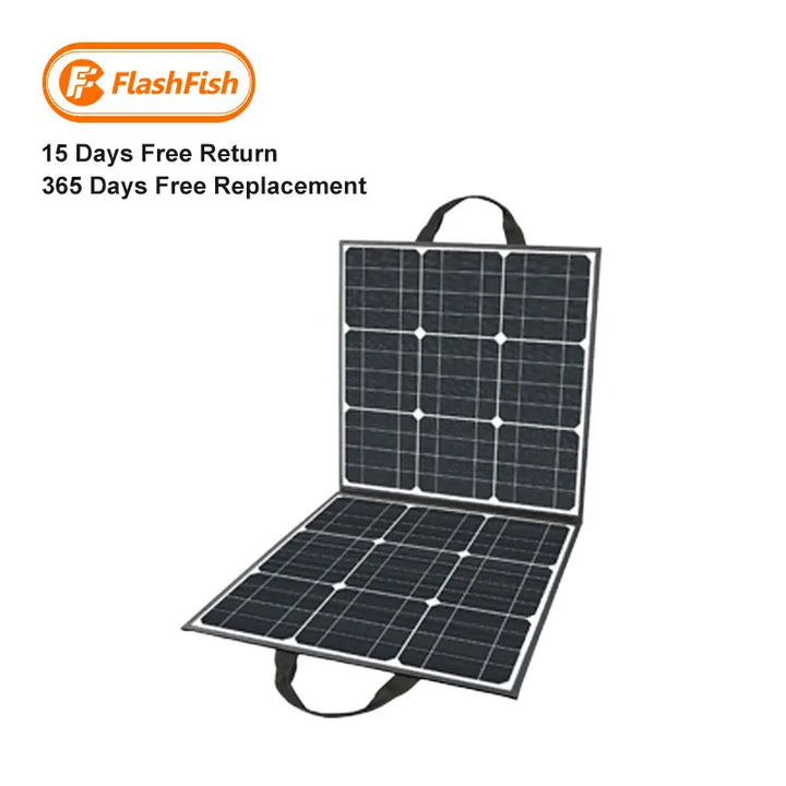 High Quality Foldable 100W 5V 18V Portable Solar Panel Kit for Outdoor Camping - Get Me Products