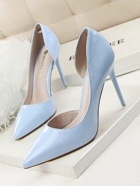 High heel stiletto d'orsay pumps fashion daily wear dress shoes pointed toes pumps heel shoes - Get Me Products