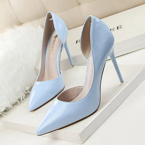 High heel stiletto d'orsay pumps fashion daily wear dress shoes pointed toes pumps heel shoes - Get Me Products