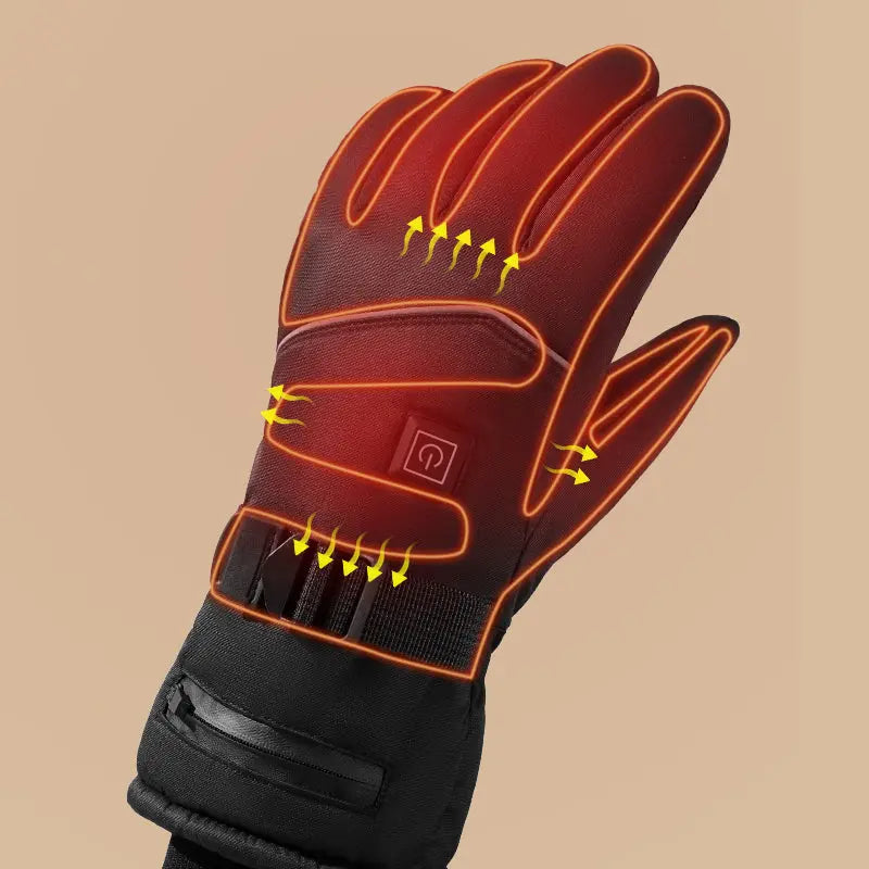 High quality manufacturer price winter waterproof heated ski gloves for man - Get Me Products